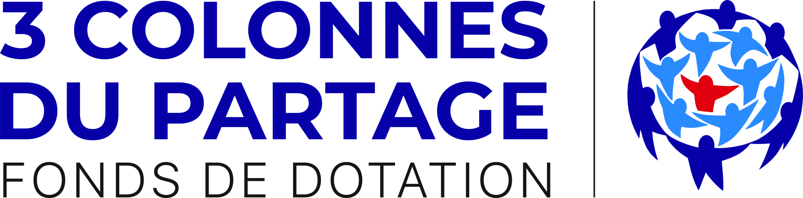 Les 3 colonnes du partage